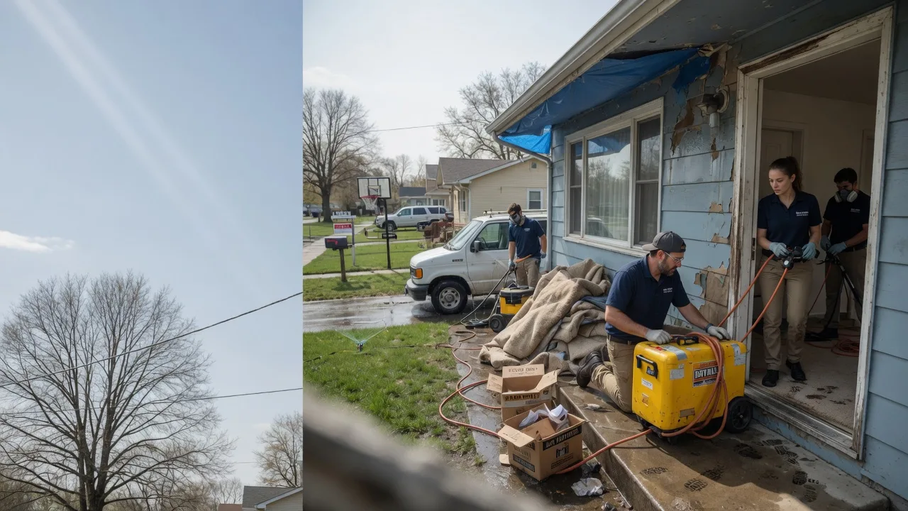 Basement Flood Cleanup in Salida, CA near me